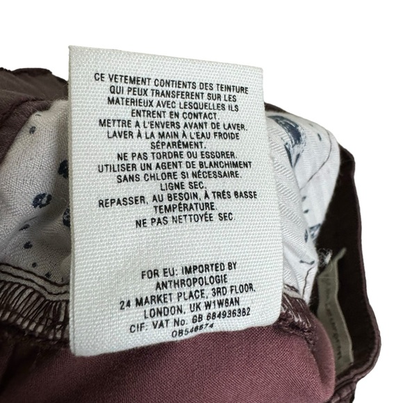 Pilcro And The Letterpress Women’s Pants Lace-up Ankle Size 29 - Picture 13 of 14